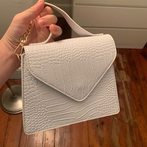 Snake pattern faux Leather purse